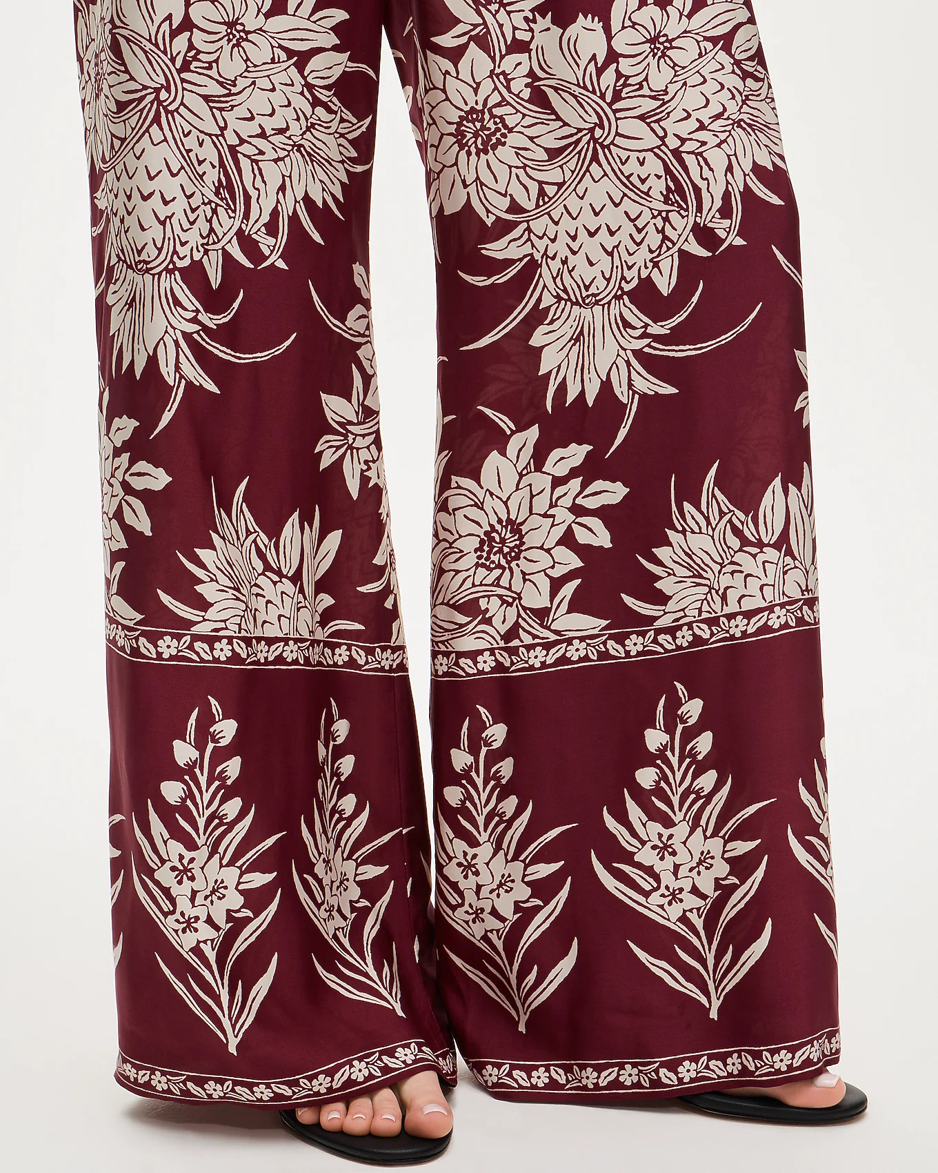 Cosmo pant in pineapple-print viscose twill | J. Crew US