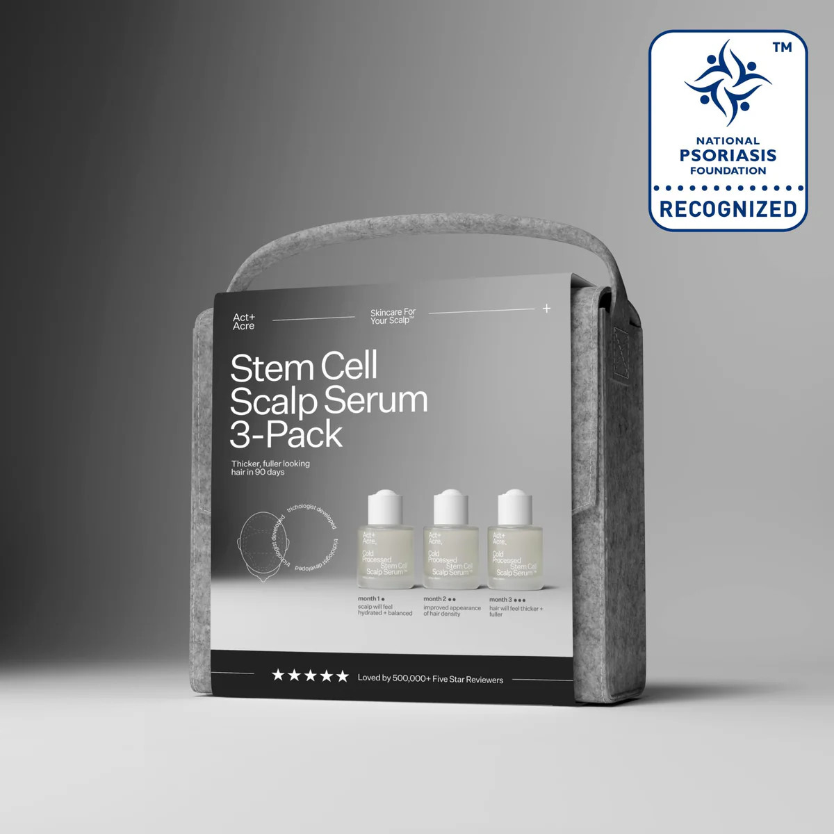 Stem Cell Scalp Serum - 3 Pack | Act+Acre