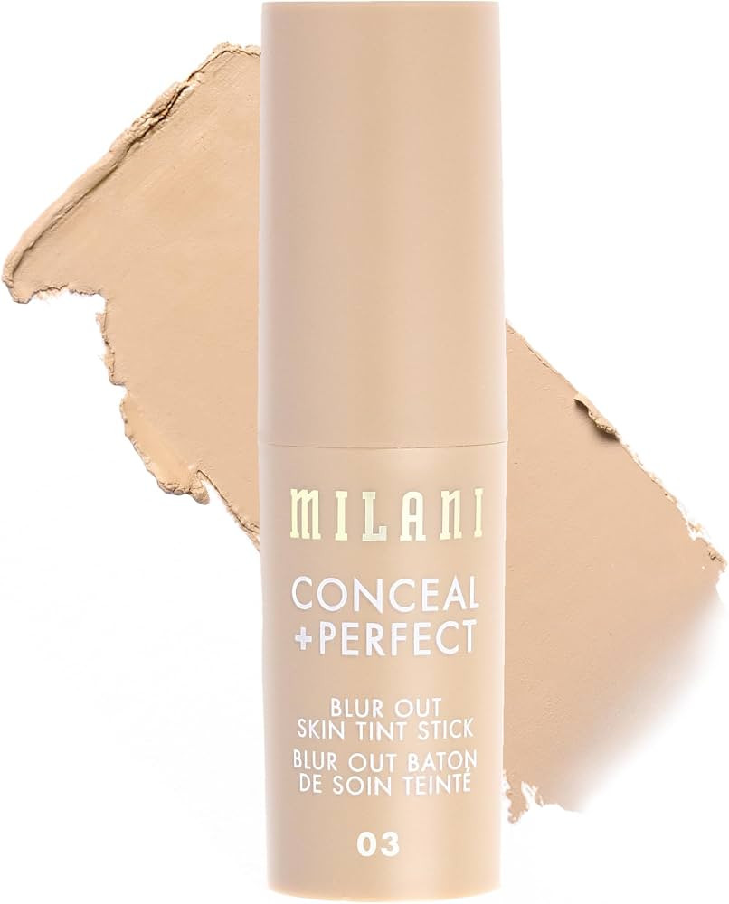 Milani Conceal + Perfect - Skin Tint Stick, Blur Out Tinted Moisturizer Makeup, Shade 03 | Amazon (US)