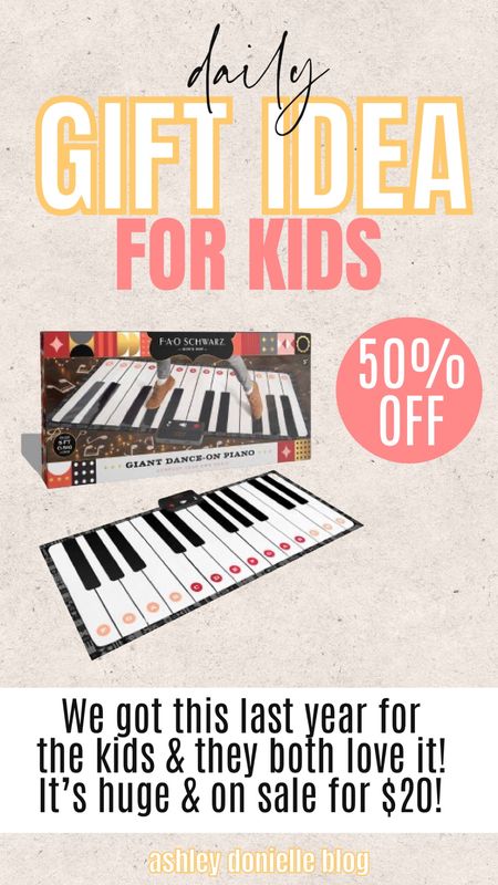 Our kids love this giant piano from BIG! On sale for 50% off & only $20!

#LTKGiftGuide #LTKunder50 #LTKkids