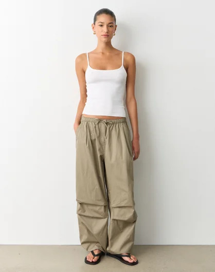 Cotton Low Rise Relaxed Pant | Glassons (Australia)