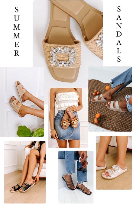 Summer Sandals!! 

#LTKFindsUnder100 #LTKSeasonal #LTKShoeCrush