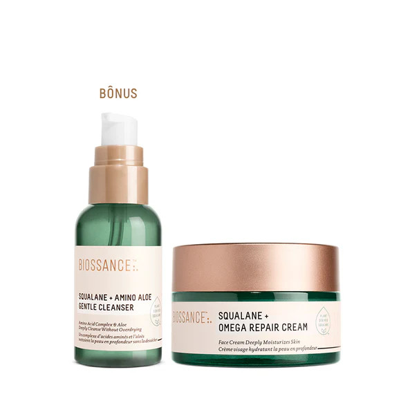 Duo de Inverno Ômega & Gel de Limpeza Aloe | Biossance (BR)