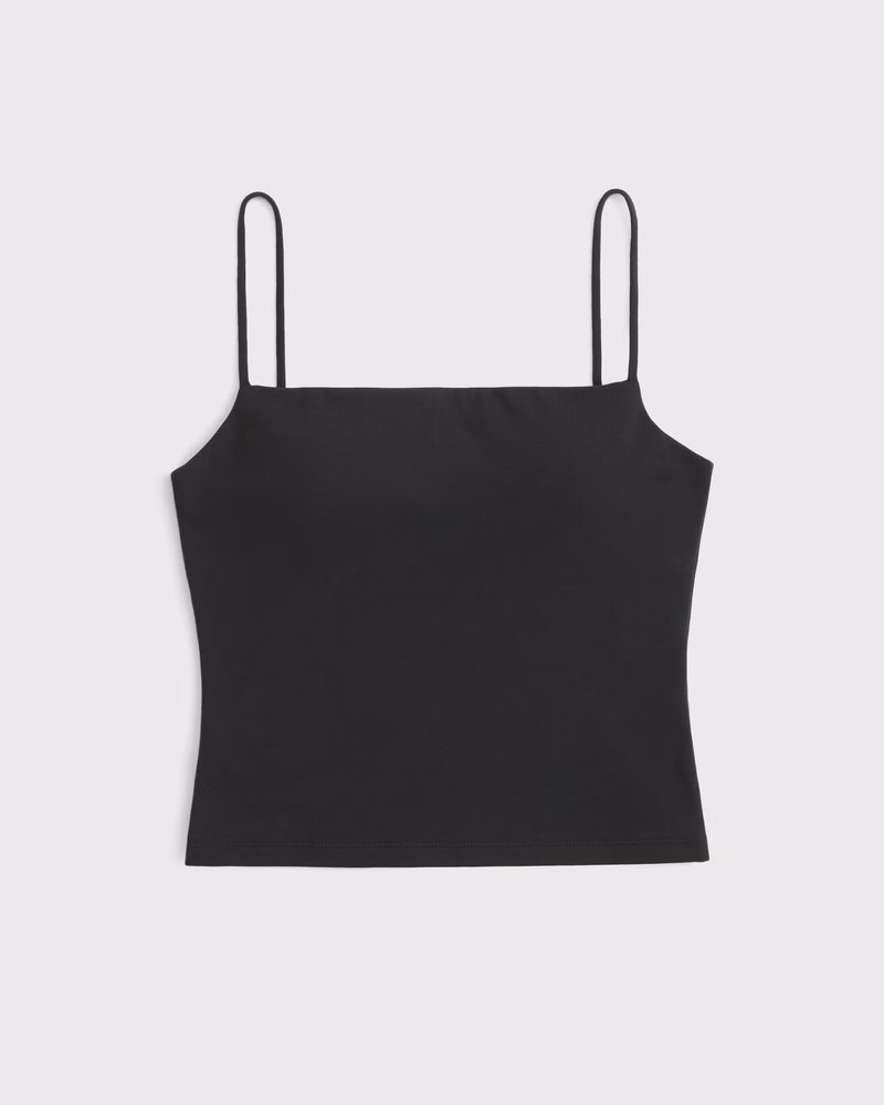 Abercrombie & Fitch Women's Bra-Free Squareneck Cami in Black - Size XL | Abercrombie & Fitch (US)