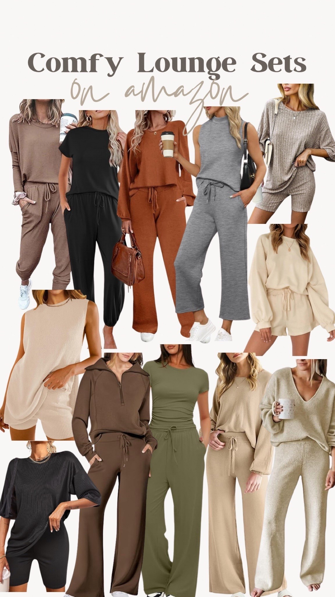 Comfy lounge sets on Amazon!! 


casual, Amazon fashion, 2 piece sets, mom style 


#LTKMidsize #LTKSaleAlert #LTKSeasonal