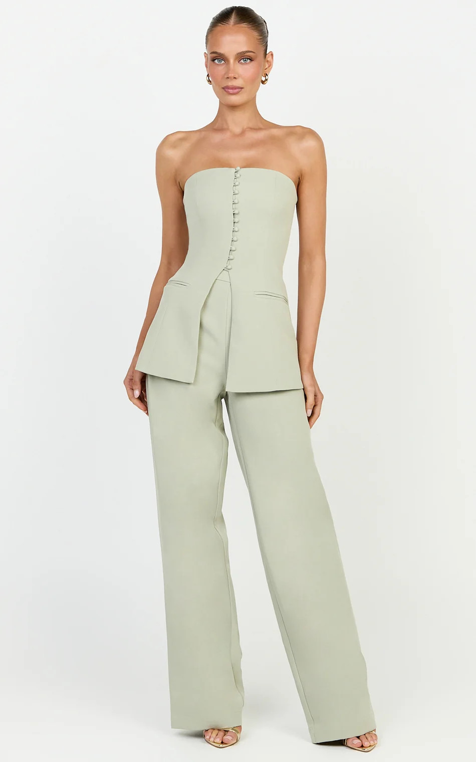 Amelia Two Piece Top and Pant Set | Showpo (US, UK & Europe)