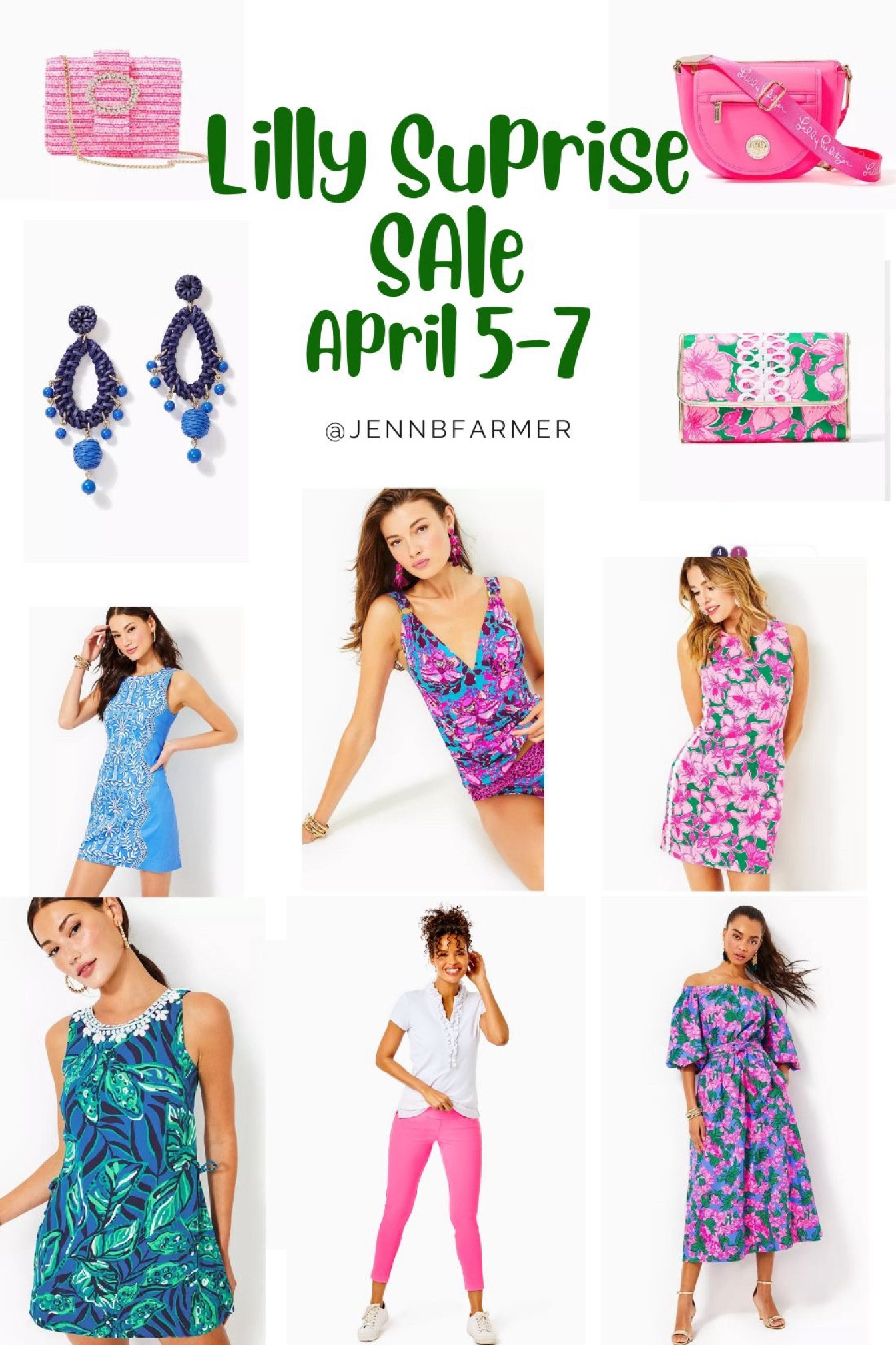 Lilly Pulitzer’s Surprise Sale is HERE!!!!🤑Snag your faves from April 5-7th before they’re sold out! There are so many cute things to choose from💗💚

#LTKfitness #LTKsalealert #LTKover40