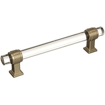 Amerock BP36655CBBZ Glacio 5-1/16" Center Cabinet Pull, 5-1/16 in (128 mm) Center-to-Center, Clea... | Amazon (US)