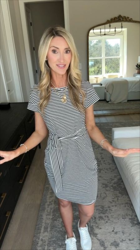 Amazon casual dress! Wearing a size M in the black and brown and a S in the striped! Perfect for a vacation or travel outfit! 

#LTKSeasonal #LTKstyletip