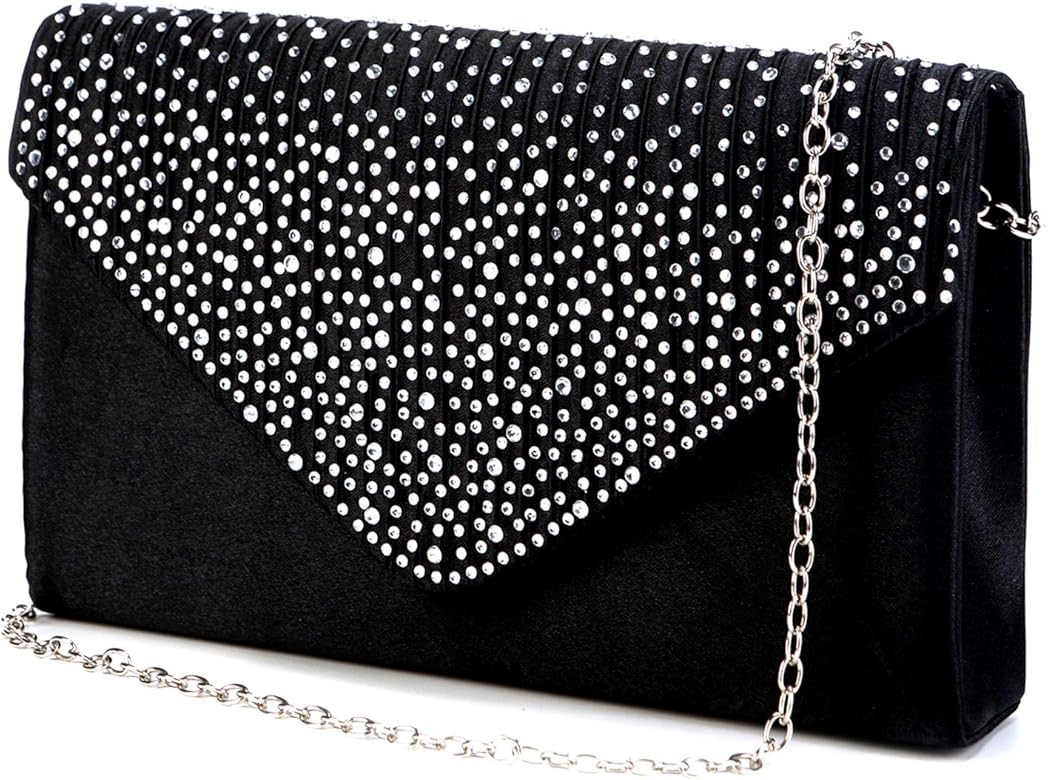 Nodykka Women's Rhinestones Design Clutch Evening Bag, One Size | Amazon (CA)