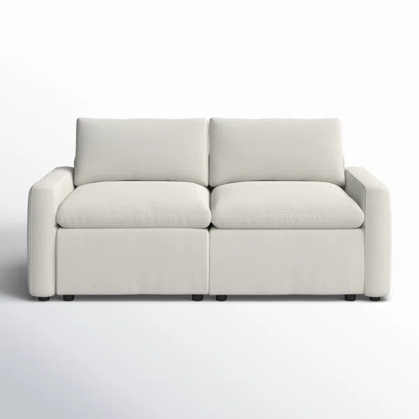 Lana 74" Upholstered Power Reclining Modular Sofa | Joss & Main