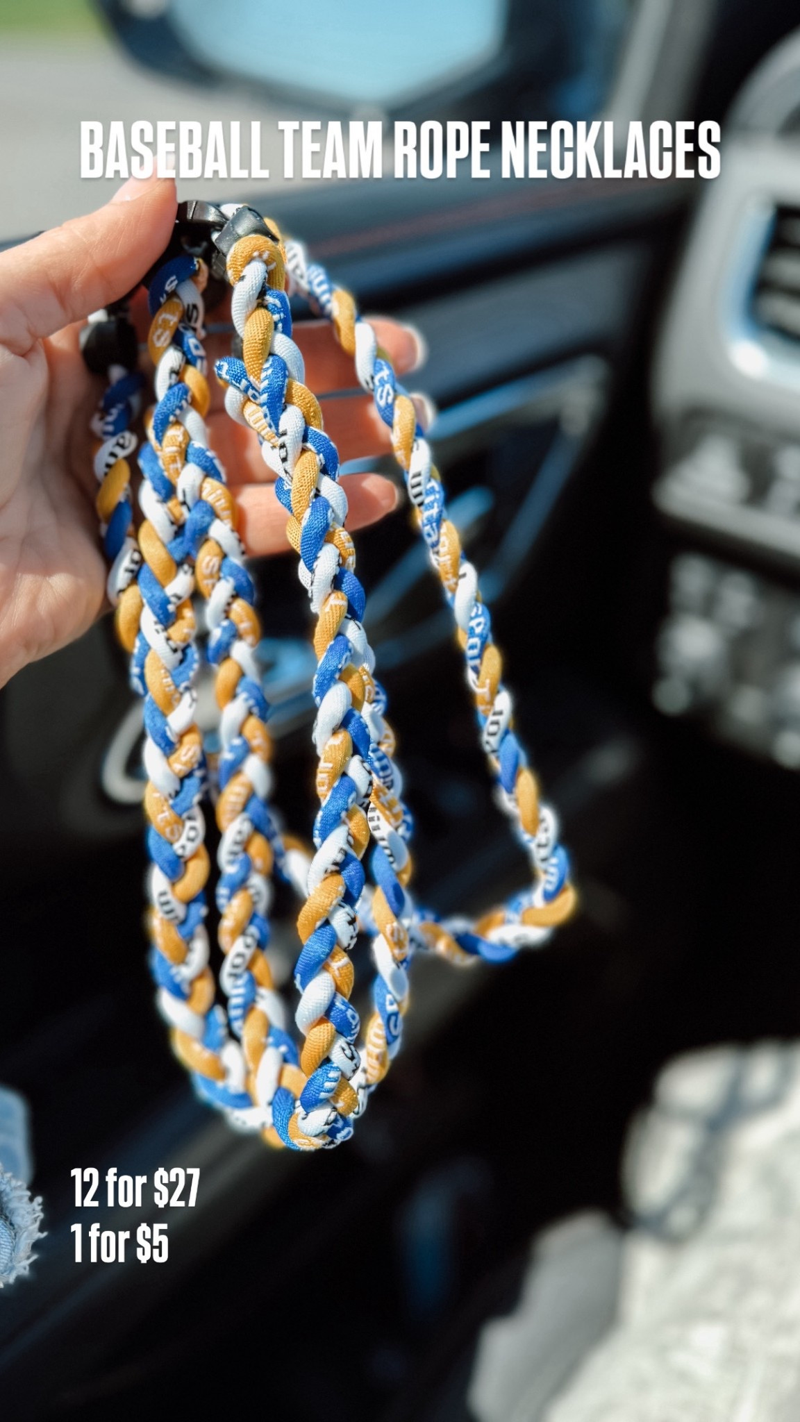 Baseball rope necklaces, team or individual packs! #spring #baseball #men #team 

#LTKTravel #LTKKids #LTKMens