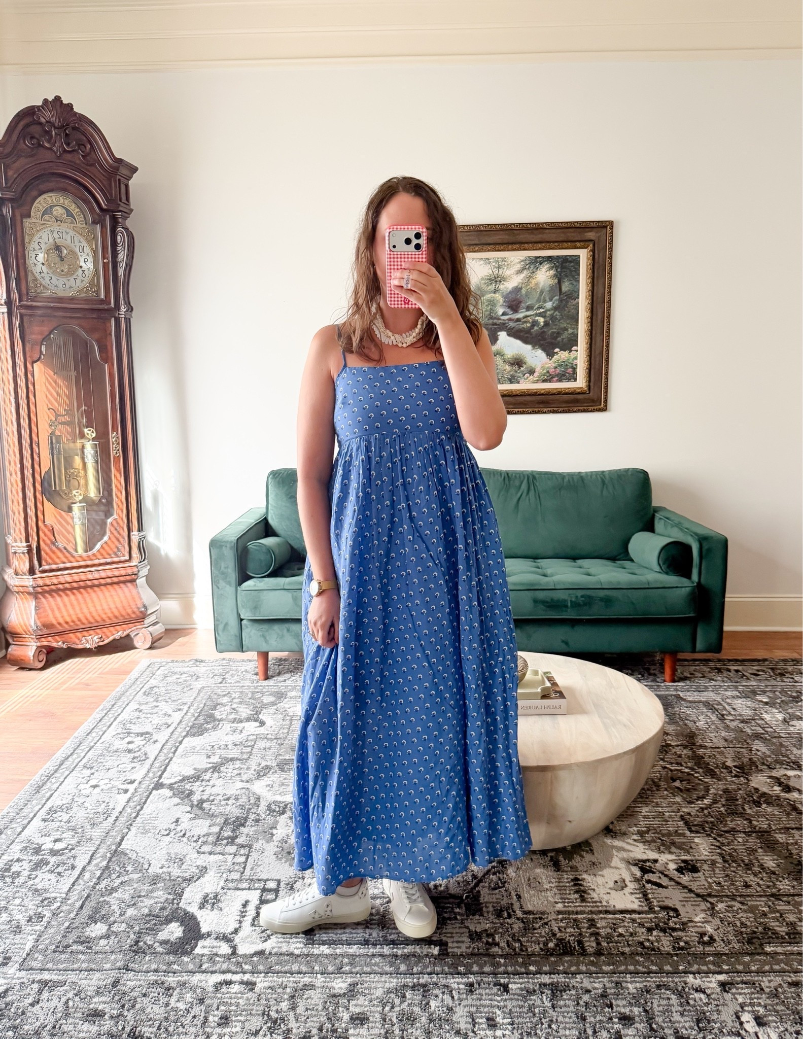 Dinner out with friends - maxi dress and sneakers fit tts!

#LTKootd #LTKSaleAlert #LTKSeasonal