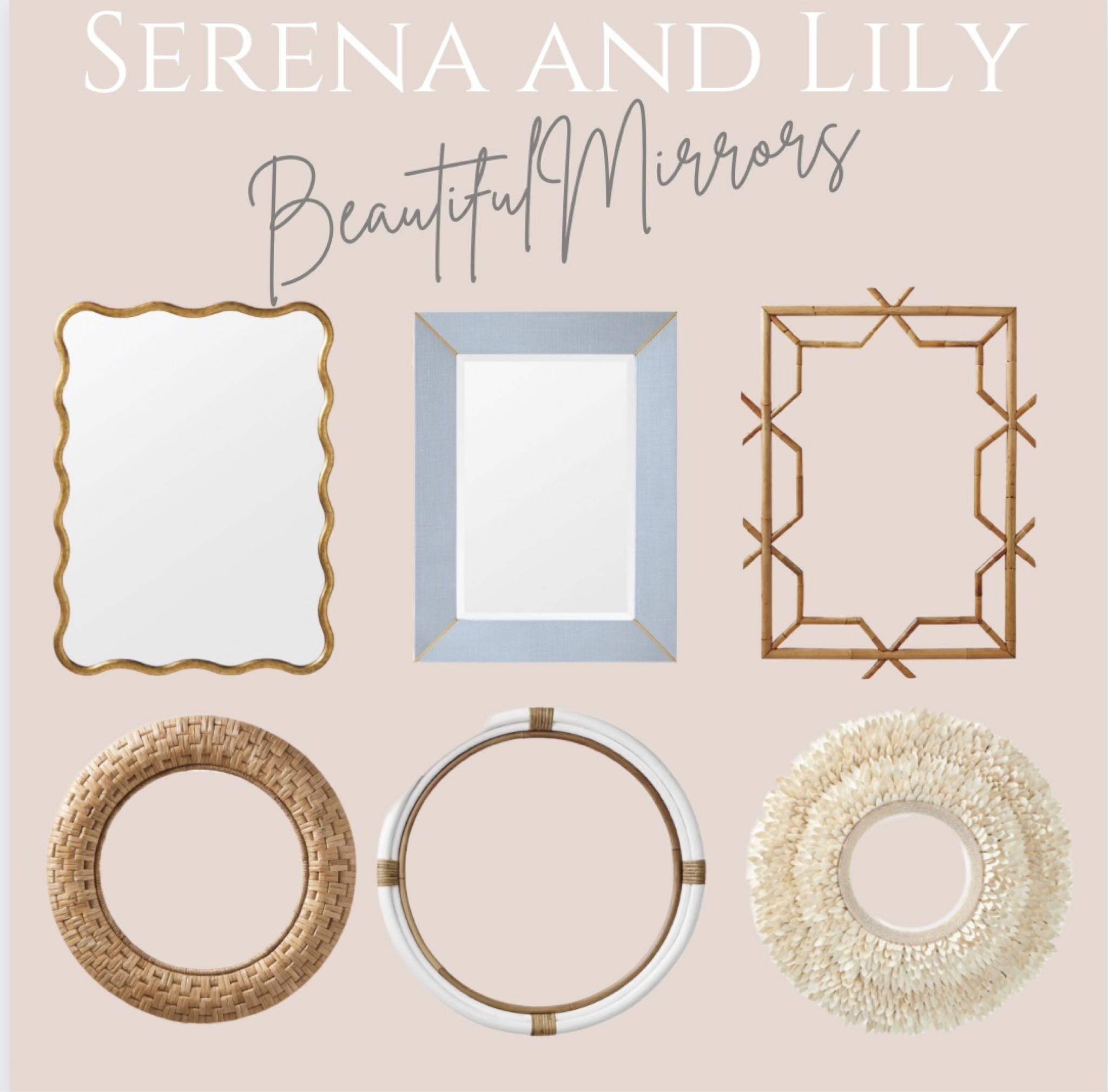 Beautiful mirrors by @serenaandlily #homedecor #interiorstyle 

#LTKhome #LTKU #LTKGiftGuide