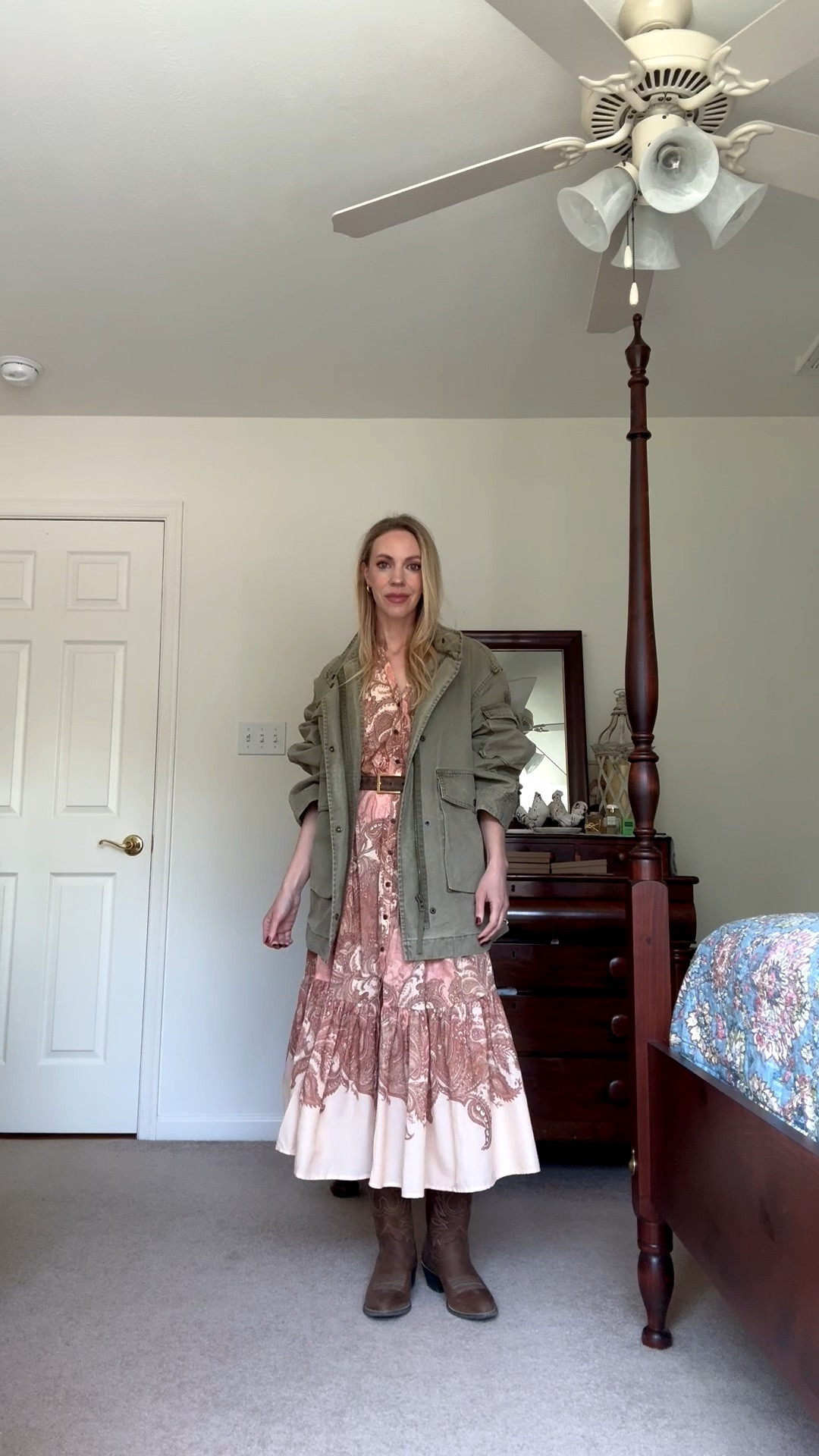 Easy and chic late summer or early fall outfit with a utility jacket - this maxi dress is under $50

#LTKSaleAlert #LTKSeasonal #LTKOver40