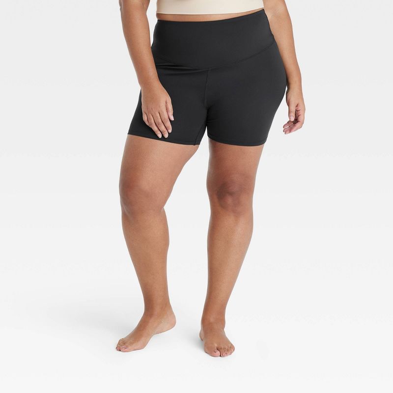 Women's Brushed Sculpt Bike Shorts 5" - All in Motion™ | Target