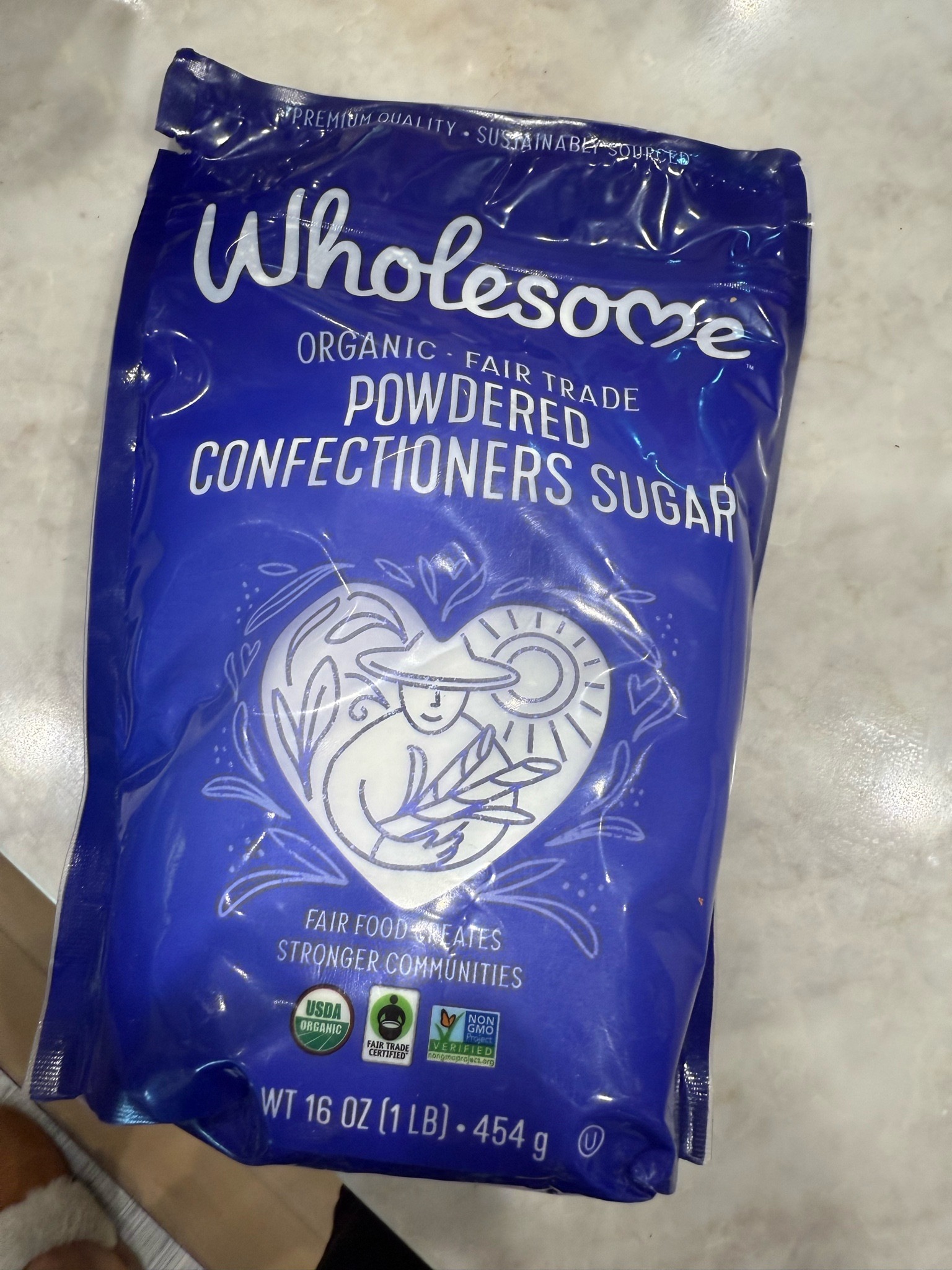 Organic powdered sugar 