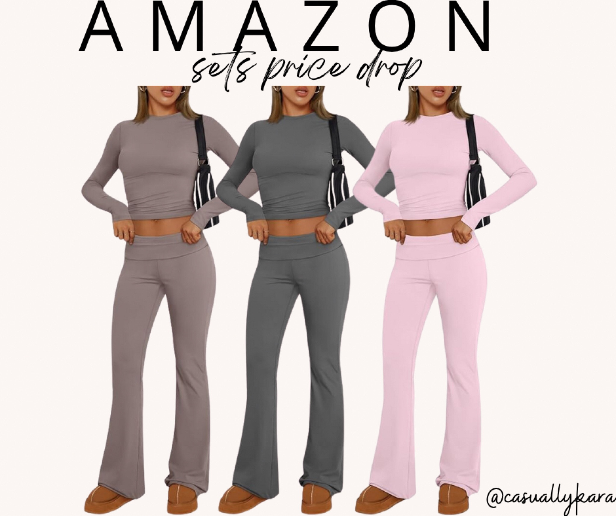 Amazon sets, women’s sets, casual look, two piece sets for women, amazing price drop

#LTKFindsUnder50 #LTKActive #LTKSaleAlert