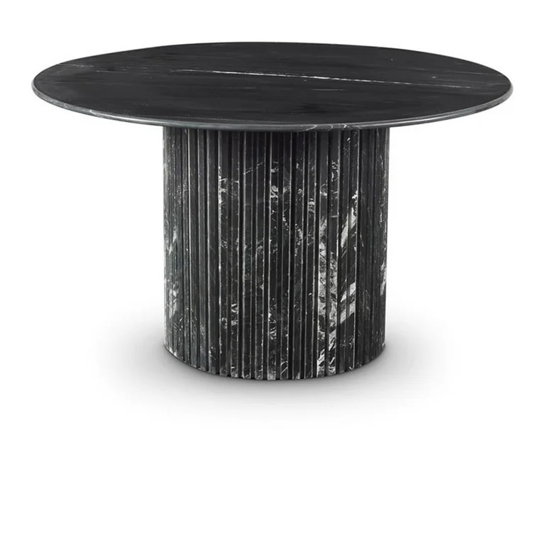 Meridian Furniture Genoa Black Marble Dining Table - Walmart.com | Walmart (US)