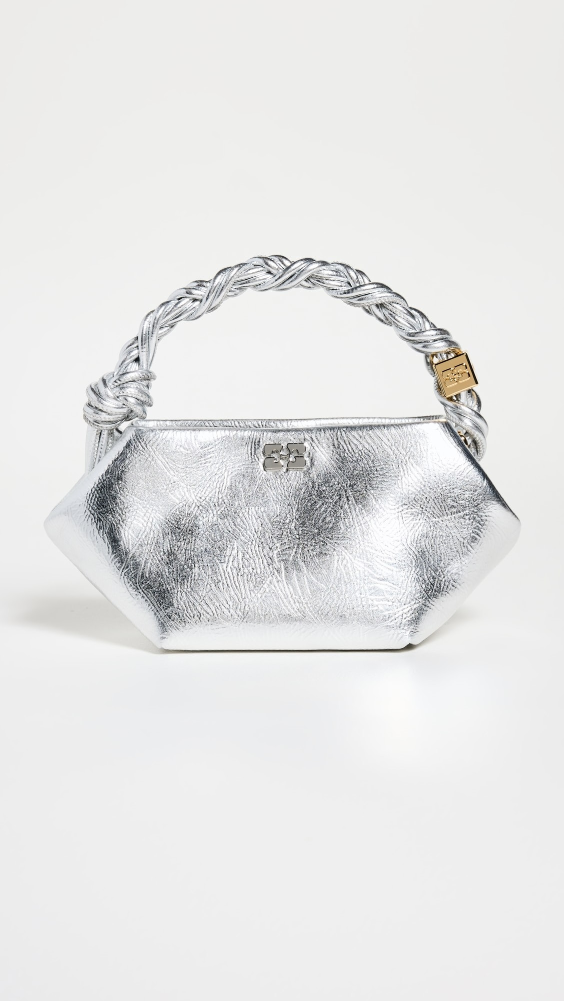 Ganni Bou Bag Mini Silver | Shopbop