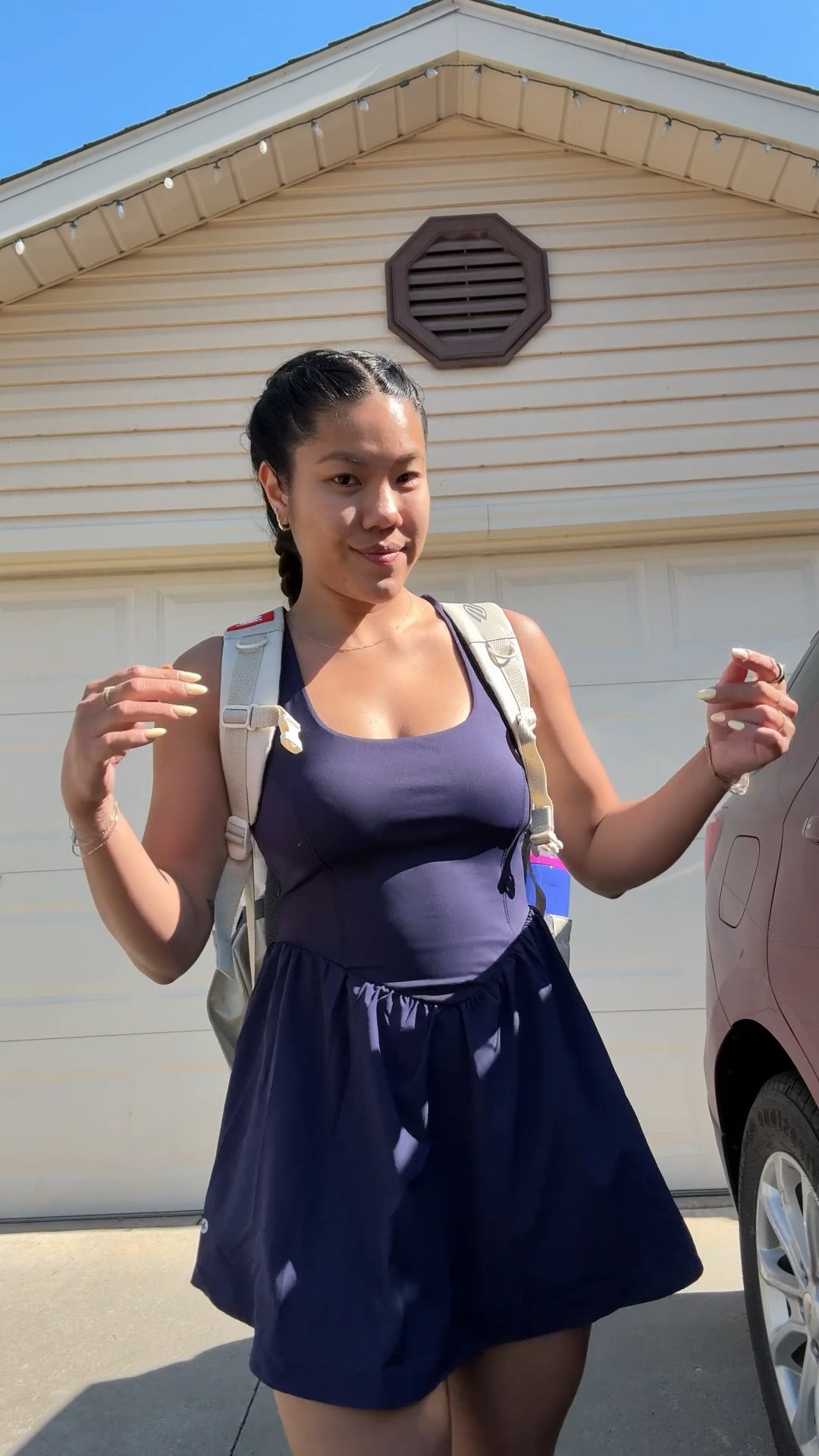 Athletic pickleball dress!