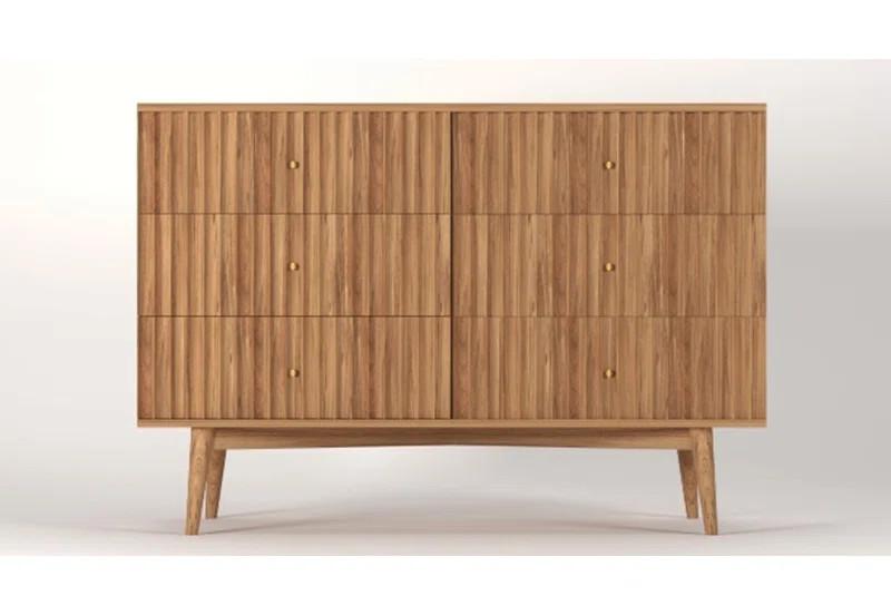 Demani Solid Wood 6 - Drawer Accent chest | Wayfair Professional