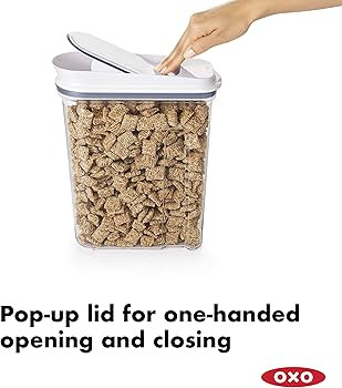 OXO Good Grips Airtight POP Medium Cereal Dispenser (3.4 Qt) | Amazon (US)
