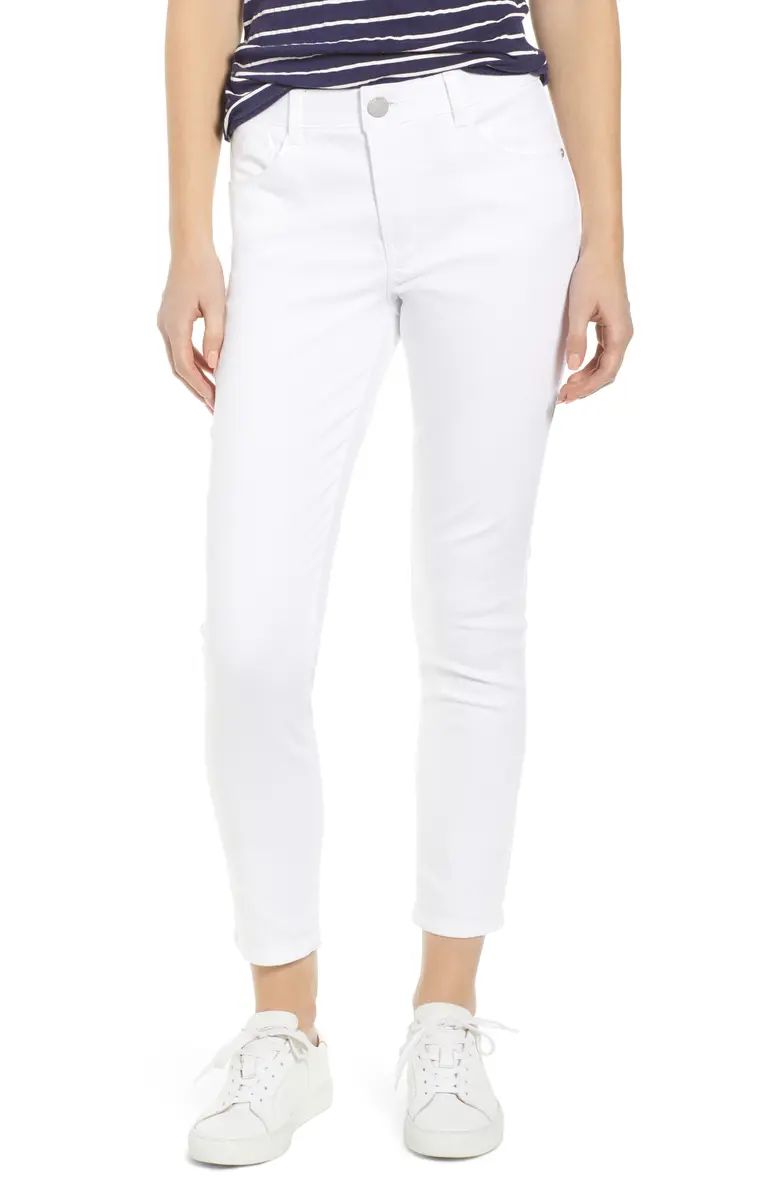 Wit & Wisdom Ab-Solution High Waist Ankle Skinny Jeans (Petite) (Nordstrom Exclusive) | Nordstrom | Nordstrom