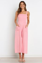 Waves Jumpsuit - Pink | Petal & Pup (US)