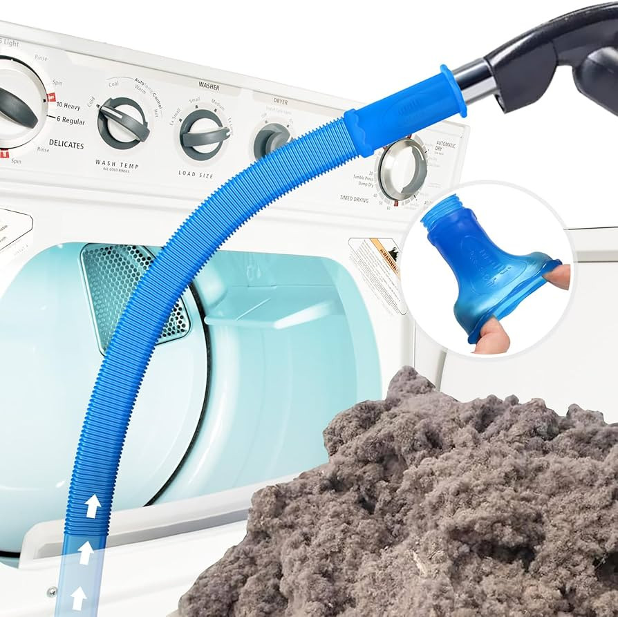 Sealegend Dryer Vent Cleaner Kit Vacuum Hose Attachment Compatible with All Vacuum Cleaner, Quick... | Amazon (US)