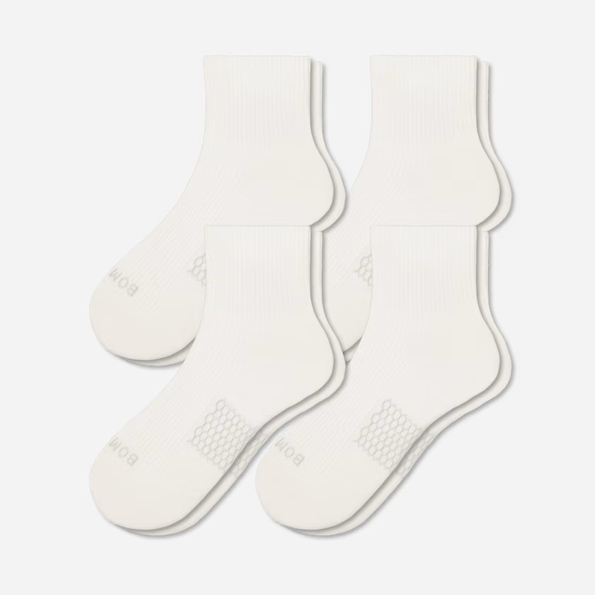 Women's Modern Rib Quarter Sock 4-Pack | Bombas