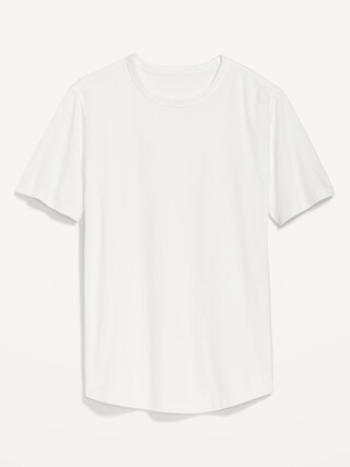 Soft-Washed Curved-Hem T-Shirt for Men | Old Navy (US)