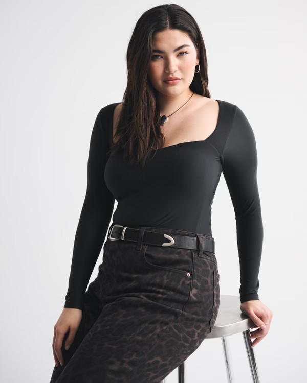 Women'sTopsT-ShirtsLong Sleeve | Abercrombie & Fitch (UK)