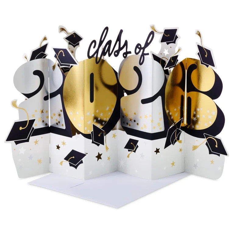 Hallmark Paper Wonder Jumbo 3D Pop-Up Graduation Card (Class of 2026) | Walmart (US)