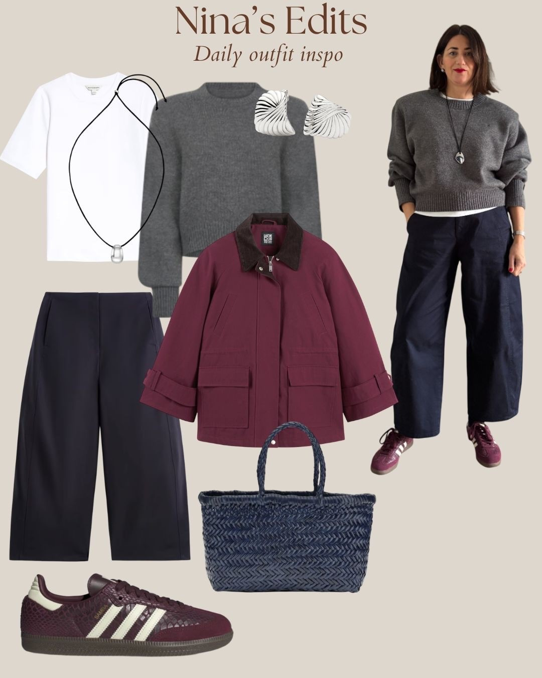 Styling the Uniqlo C range barrel leg trousers 

#LTKuk