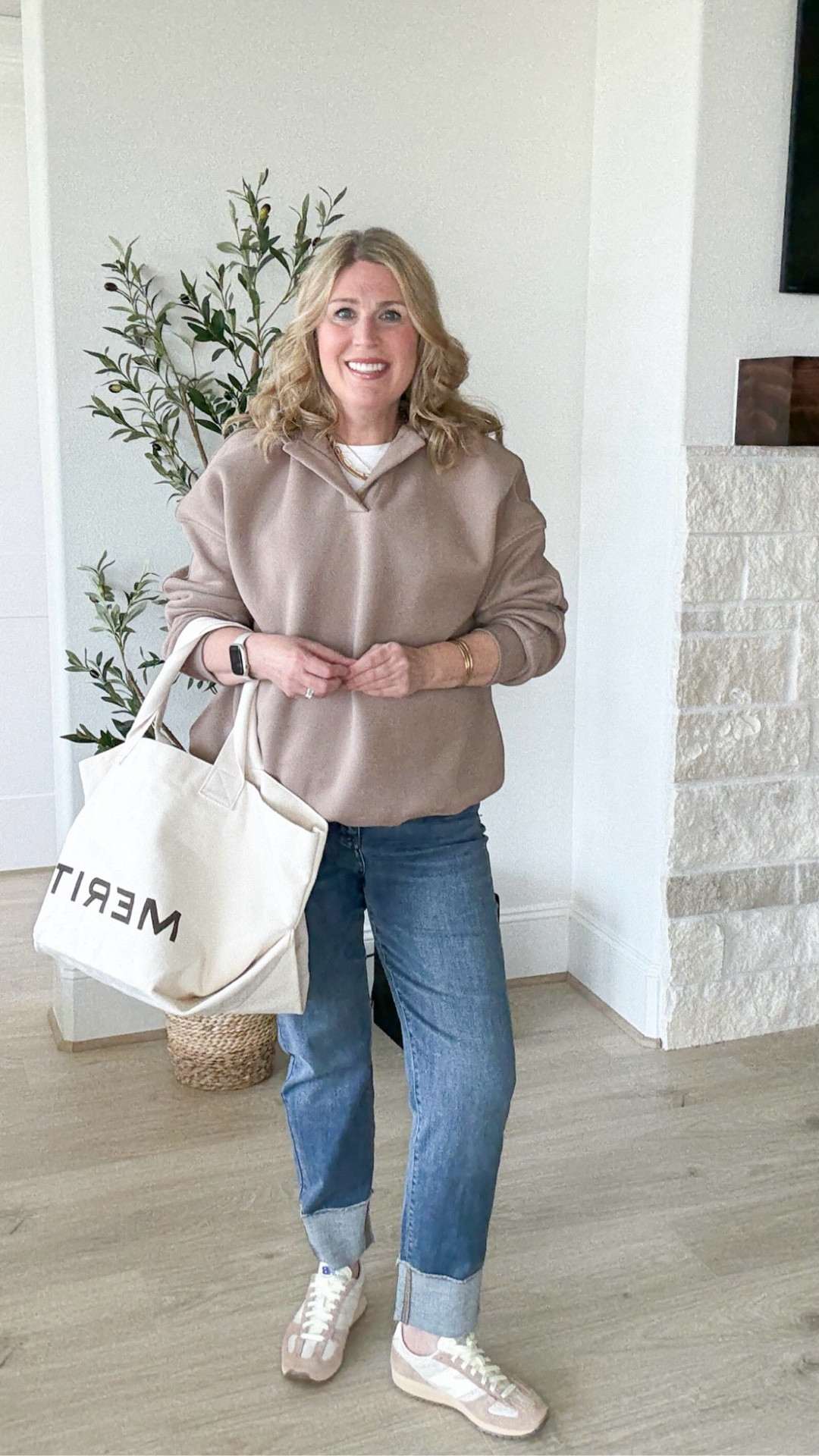 Sweater shirt is oversized! 🙌♥️ Wearing my normal size. 
Denim run tts. Stretchy and so soft!
Sneakers run tts. 

#LTKStyleTip #LTKShoeCrush #LTKParties #LTKCyberWeek #LTKootd #LTKOver40

#LTKTravel #LTKFindsUnder100 #LTKSeasonal #LTKFindsUnder50 #LTKMidsize #LTKHoliday #LTKSaleAlert #LTKGiftGuide