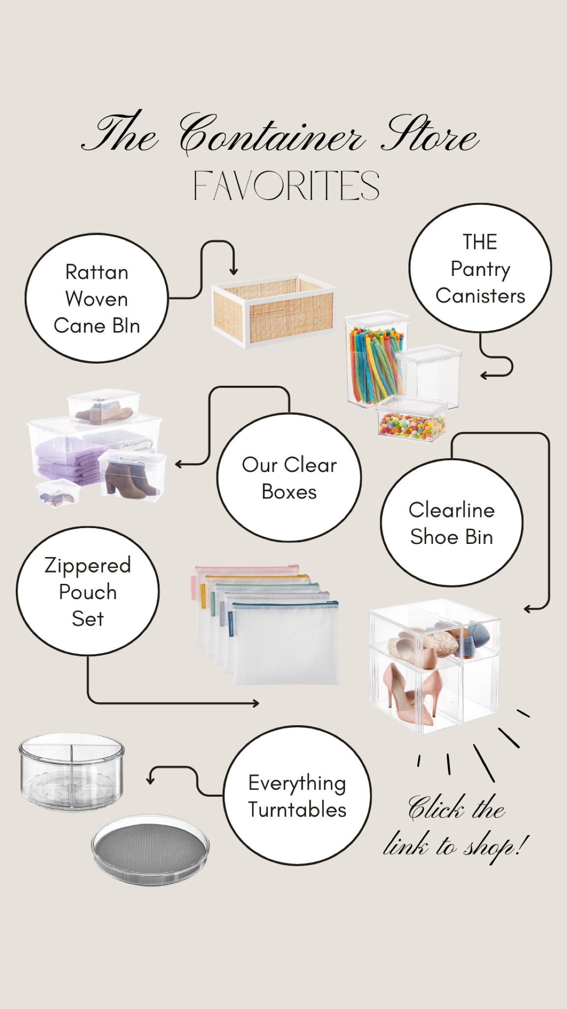 Transform your space with our favorite finds from The Container Store!


#LTKFindsUnder50 #LTKHome #LTKSaleAlert