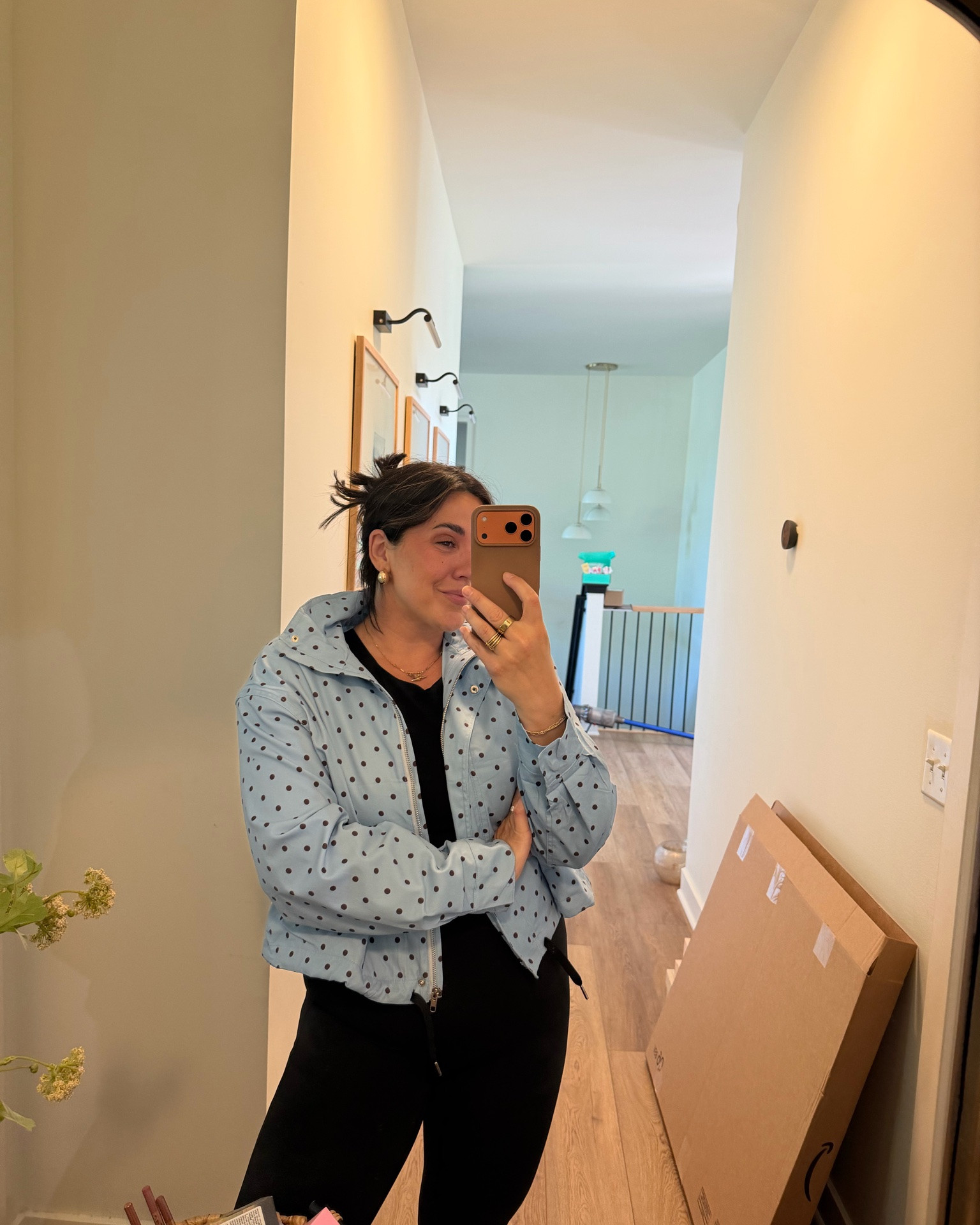 Size L in the viral polka dot jacket! Amazon. The

#LTKMidsize #LTKootd #LTKmomlife
