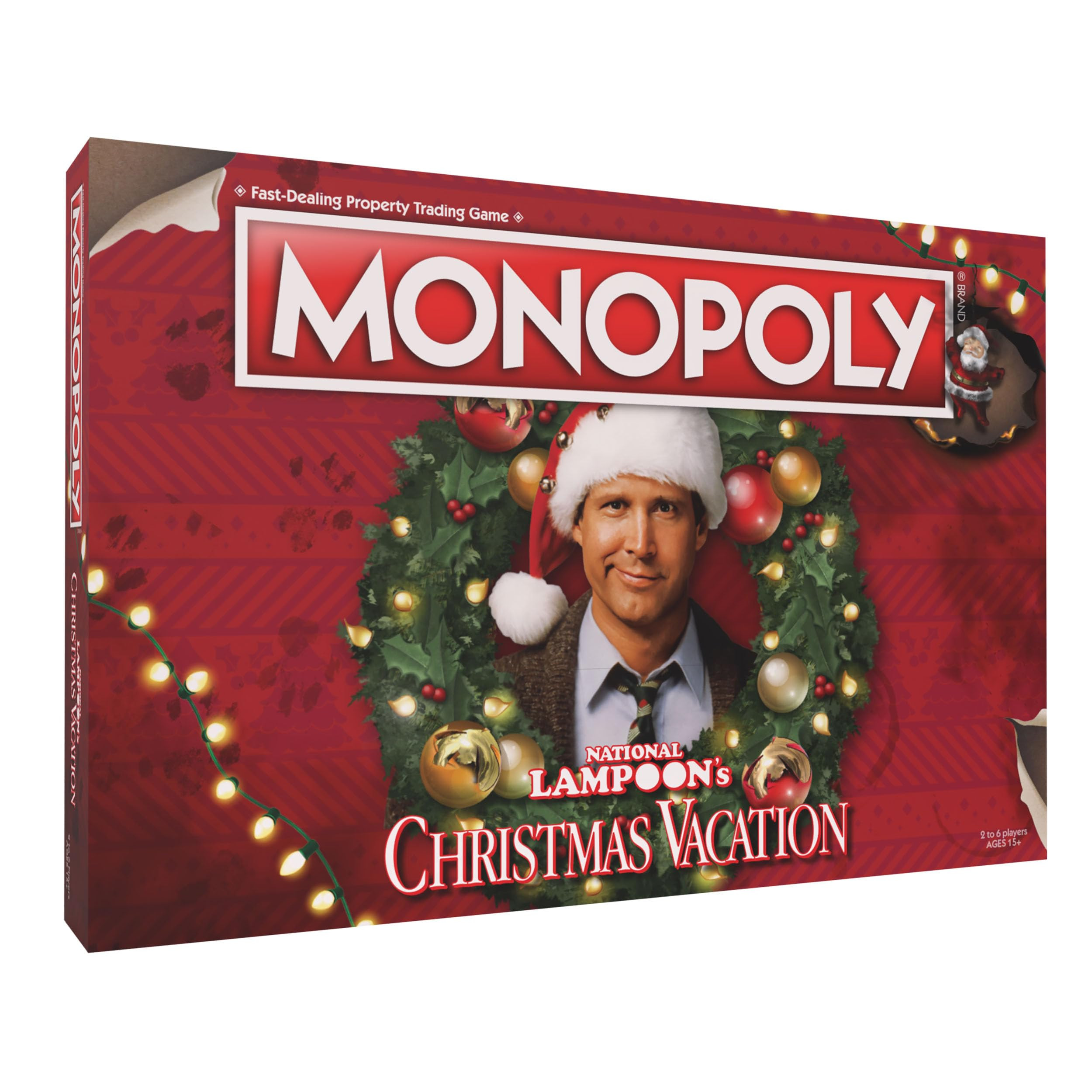 Monopoly National Lampoons Christmas Vacation, Featuring Themed Tokens Squirrel, Egg Nog Glass, C... | Amazon (US)