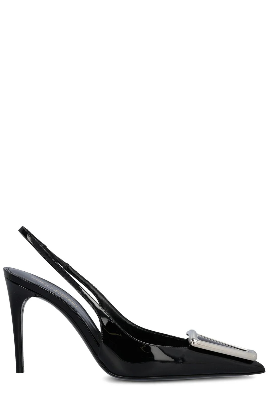 Saint Laurent Avenue Pointed-Toe Slingback Pumps | Cettire Global