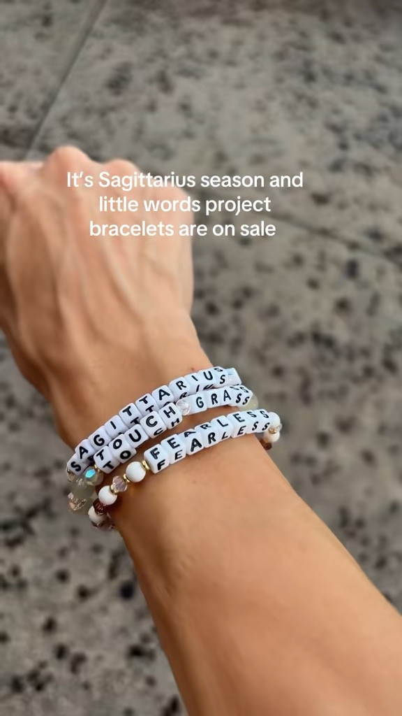 Little words project bracelets Mae the perfect gift this holiday season 

#LTKFindsUnder50 #LTKHoliday #LTKGiftGuide