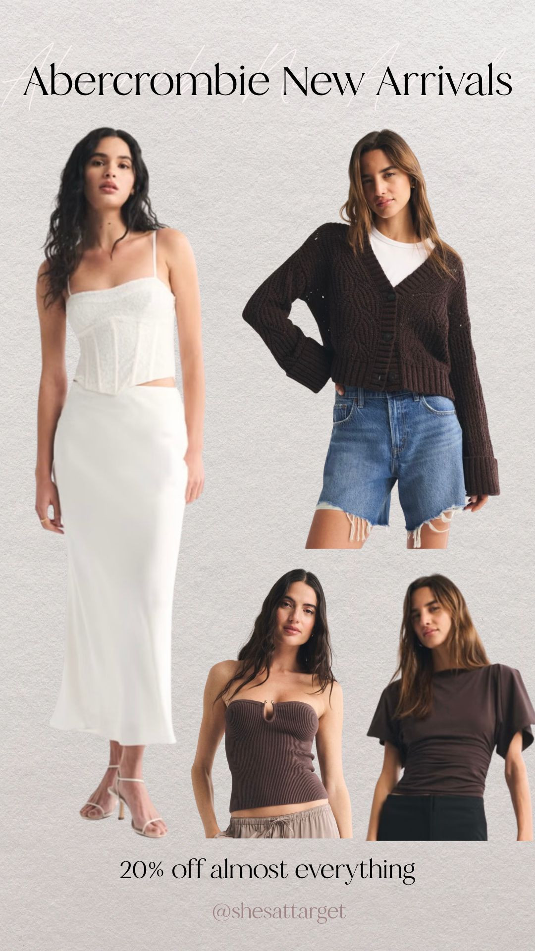 Abercrombie new arrivals I have my eye on! A&F is also having a major sale right now and most things are at least 20% off! 

 #LTKSeasonal #LTKSaleAlert