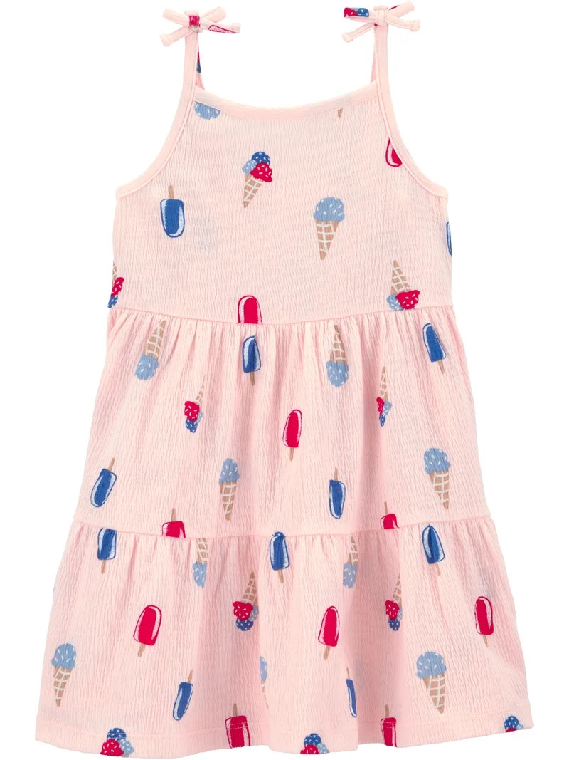 Carter's Child of Mine Baby and Toddler Girl Patriotic Dress, Sizes 12M-5T | Walmart (US)