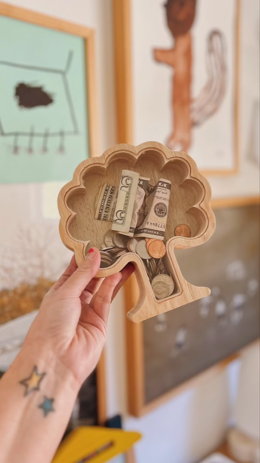 Found this money tree bank from my 5 year old to start learning about saving up for things he really wants. It’s made of wood and only $20! Found a handmade option as well, that is very similar. Would be a great gift for kids during the holidays. Kids Christmas gift - coin bank

#LTKfindsunder50 #LTKkids #LTKGiftGuide