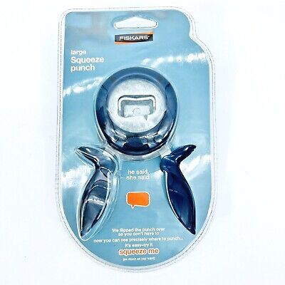 Word Bubble He Said She Said 12-7427 Fiskars Large Soft Easy Squeeze Craft Punch | eBay US