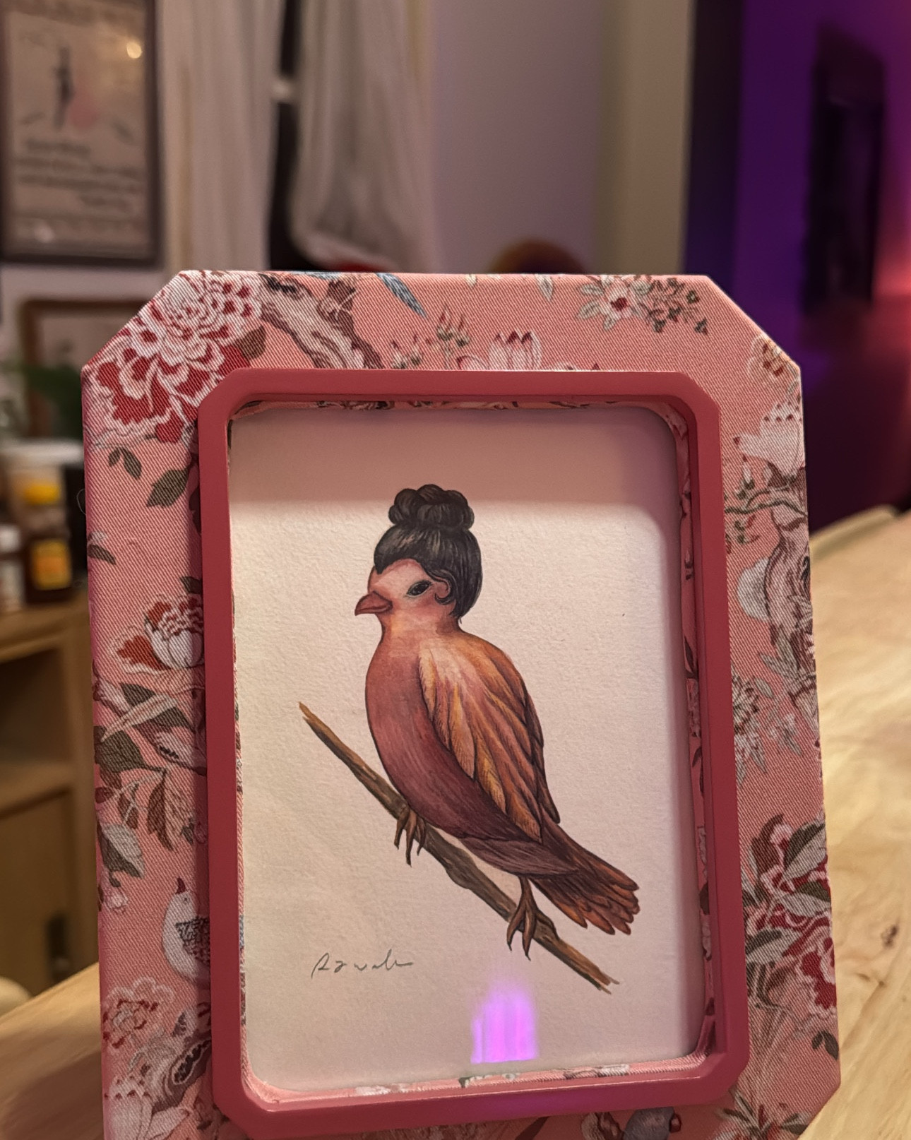 love a cutie frame :) 
print by Rachael Walker