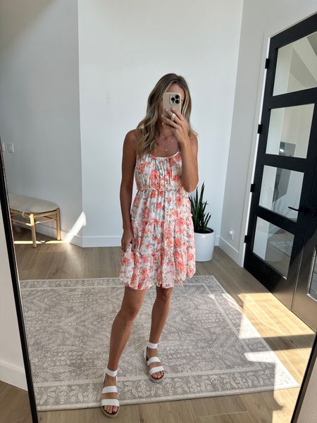 Flower dress for summer resort vacation. Thank you for shopping with me!! Have an amazing rest of day and send me a message if you ever need help shopping for something! @reefrainaria on IG and @reefrainaria.shop on TikTok

#LTKSeasonal #LTKtravel #LTKFind