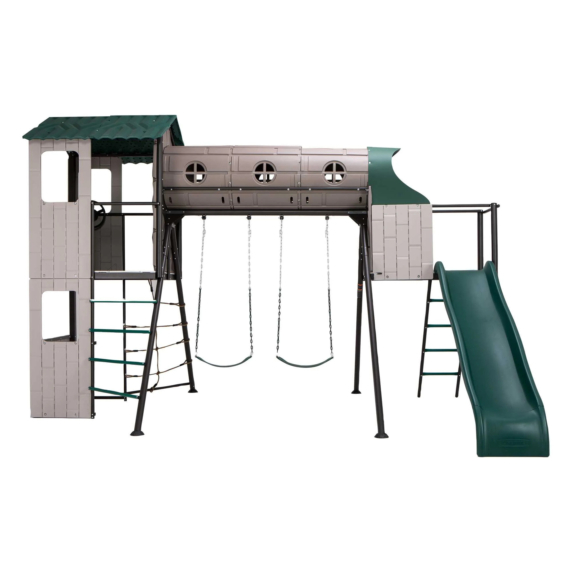 Lifetime Adventure Tunnel Swing Set | Walmart (US)