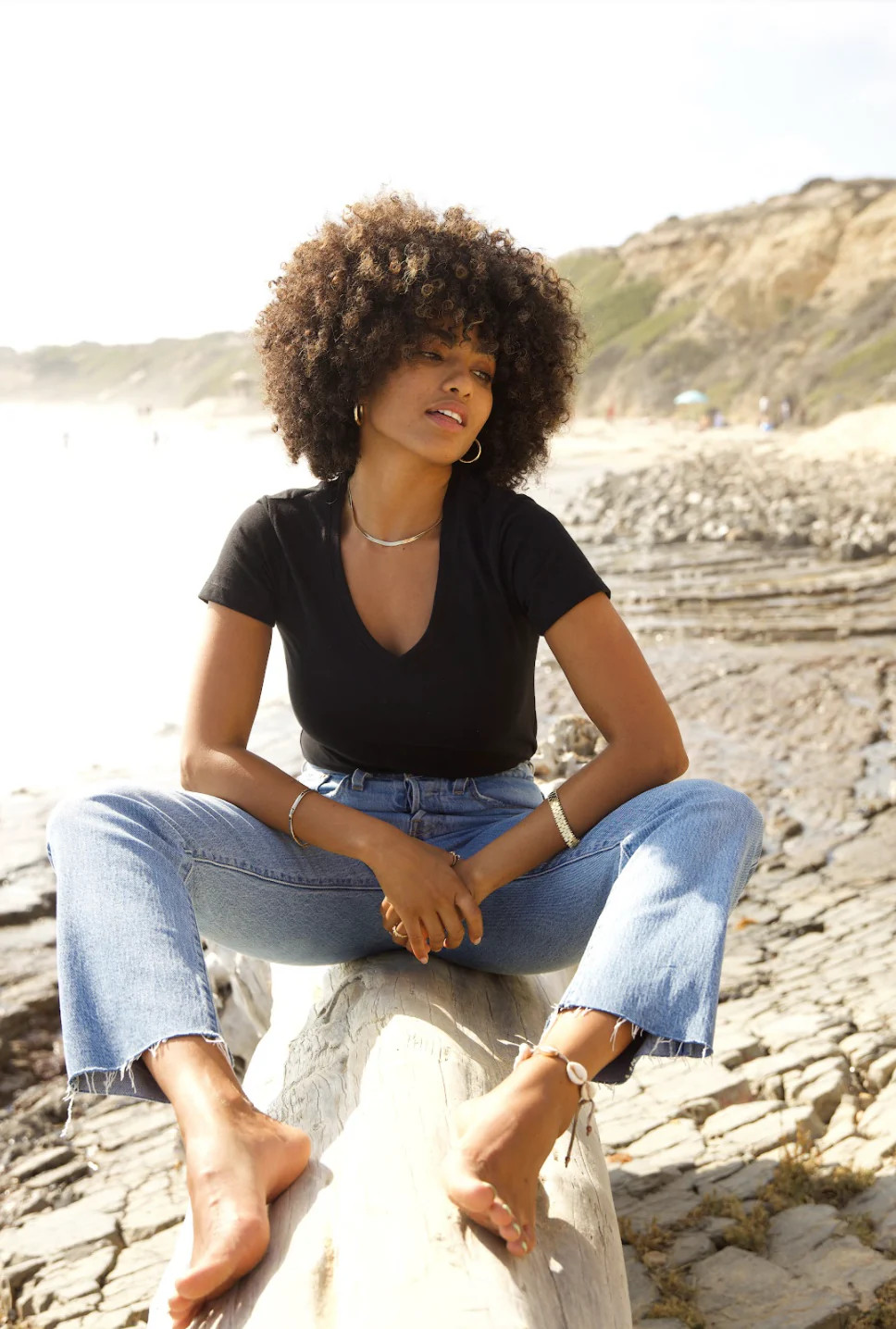 Boxy V-Neck Bodysuit | Shop Ambitionist