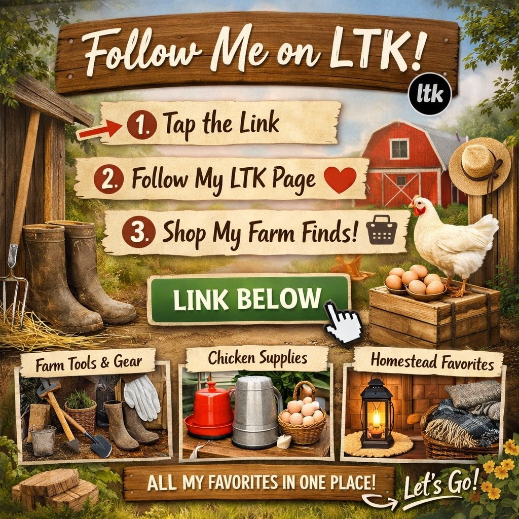 Ever wonder where I find all the farm gear, chicken supplies, and homestead favorites I share? 🐓🌾

I save everything in one place on my LTK so it’s easy for you to find the exact products I’m using on the farm.

Here’s how it works:

1️⃣ Tap the link below
2️⃣ Follow my LTK page
3️⃣ Browse all my collections — farm tools, chicken supplies, mud season must-haves, homestead favorites, and more.

Whenever I share something in a video or post, you’ll be able to find the exact link there.

It’s basically my farm Amazon storefront + product library all in one place.

If you love farm life, homesteading, animals, and practical gear that actually works, you’ll definitely want to follow along.

Follow me on LTK here ⬇️


#LTKmomlife #LTKvlog #LTKmorningroutine